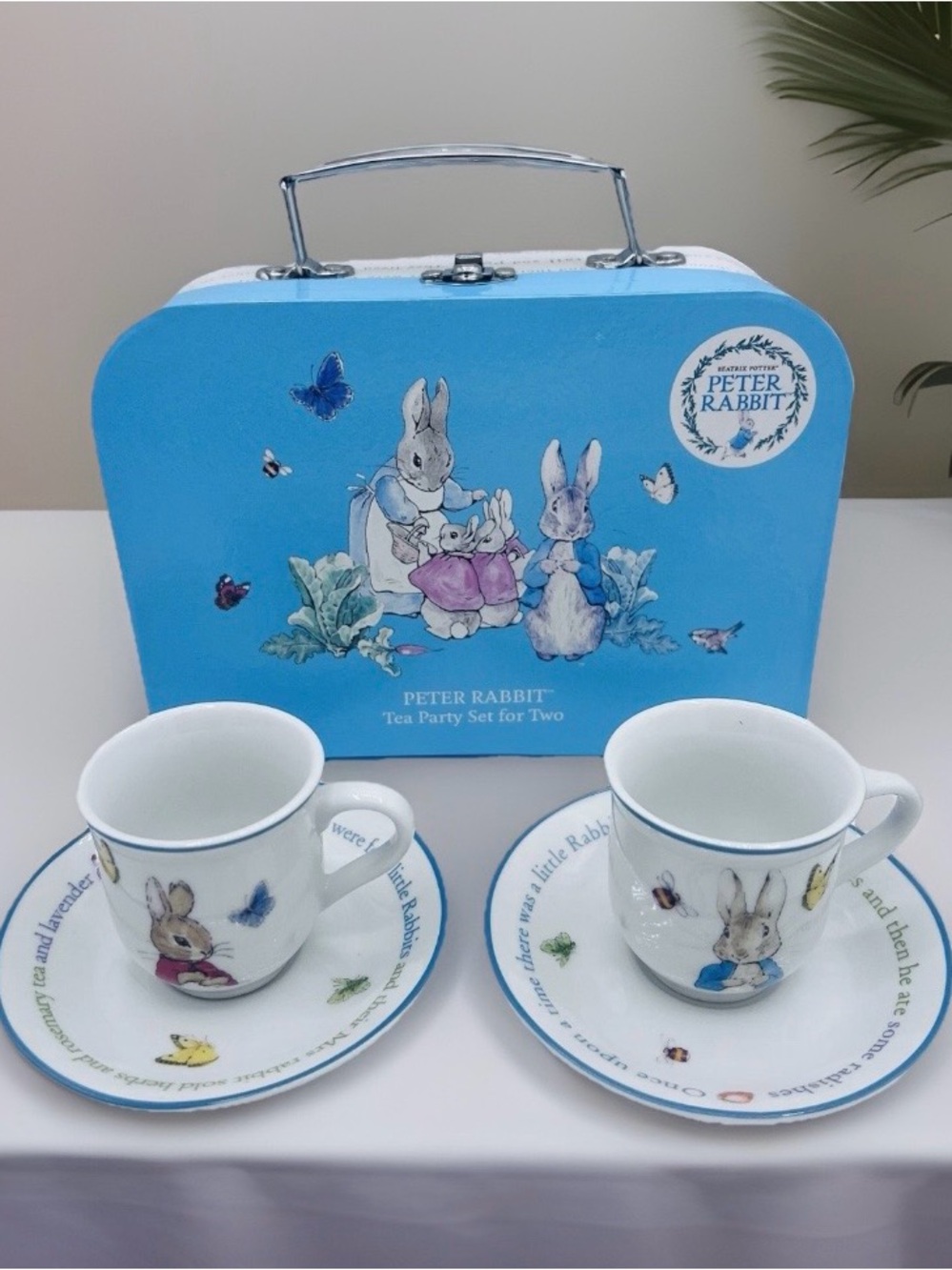 Beatrix Potter Peter Rabbit Tea Set For 2